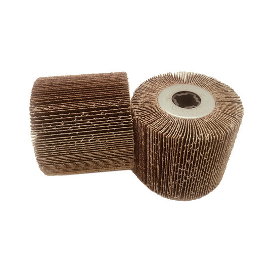 Industrial corundum emery cloth drawing wheel 120 cross groove cross glue polishing wheel manufacturers wholesale