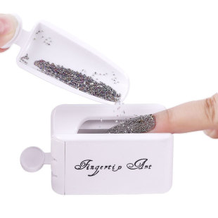 [Nail powder recycling box] new Japanese style nail tools beads micro diamond sequins glitter