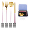 Removable constructor stainless steel, fork, spoon, handheld chopsticks, tableware for side table