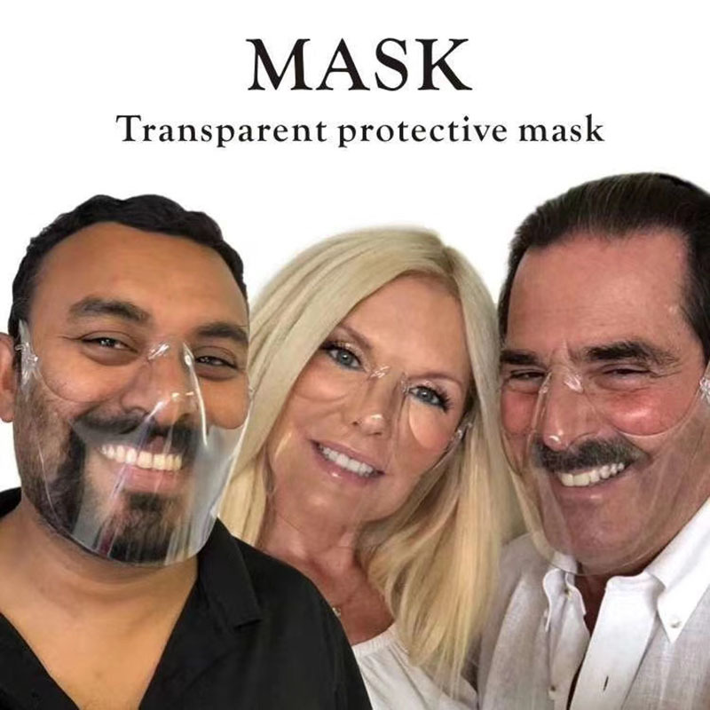 Masque de protection transparent en plastique - Ref 3431830 Image 5