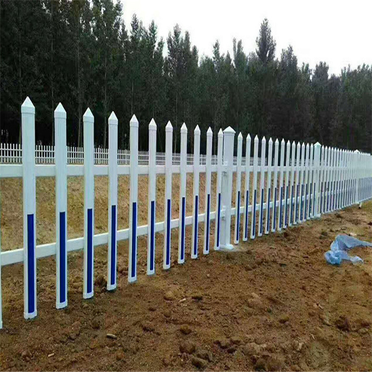 House fence PVC Plastic steel Railing Community courtyard fence School kindergarten quarantine protect fence Wall