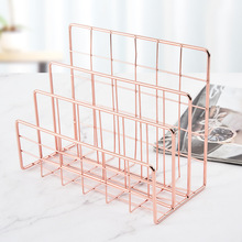 厂家批发 居家书信格 铁艺组合式文件架 金属书信盒书信架 现货