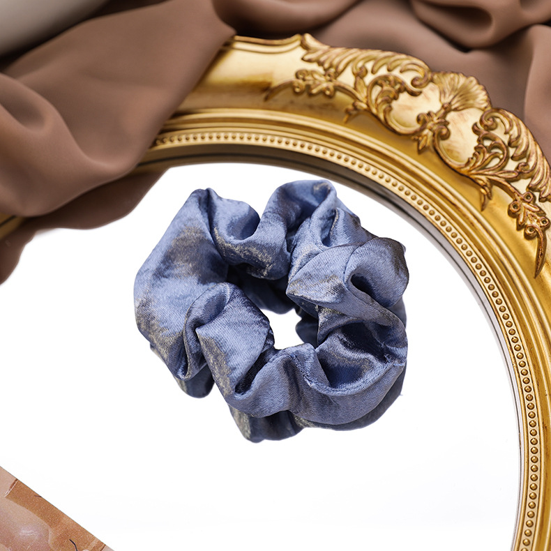 Fashion Large Intestine Hair Circle Hair Scrunchies Mori Chiffon Silk Yarn Small Fresh Sweet Hair Rope Rubber Band display picture 21