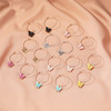Acrylic earrings, suitable for import, European style, simple and elegant design