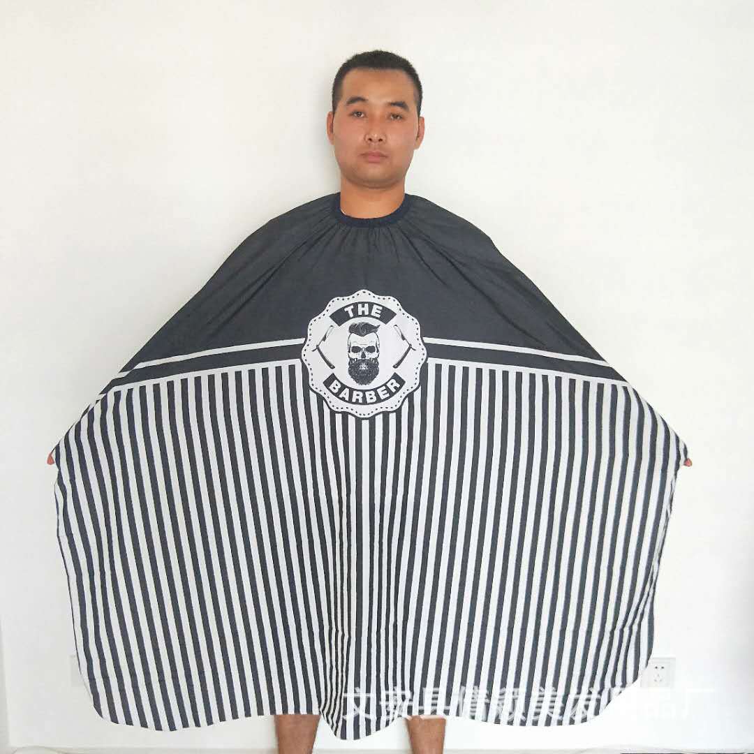 理發圍布複古油頭理發店剪發披肩發廊歐美剪發衣網紅潮款