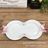 Wholesale Creative 14.3 -inch Ceramics Butterfly Grilled Trip Home Storing Jewelry Two Plate Cake Sweed