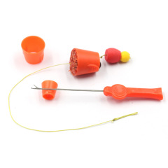 鈎針歐洲庫釣帶舌小鈎針餌料模具丸型餌釣魚穿餌工具釣魚珠珠配件