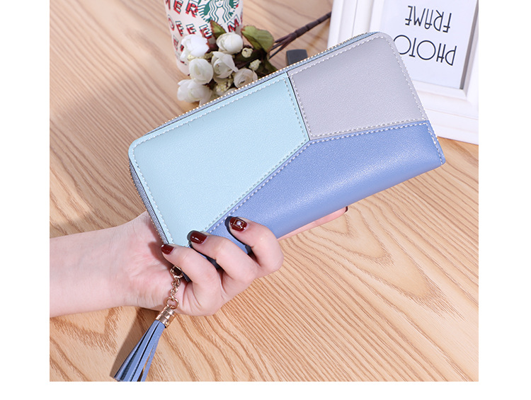 Women's Solid Color Pu Leather Zipper Wallets display picture 2