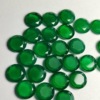 Organic agate green jewelry, gemstone, 8mm, 2.8mm