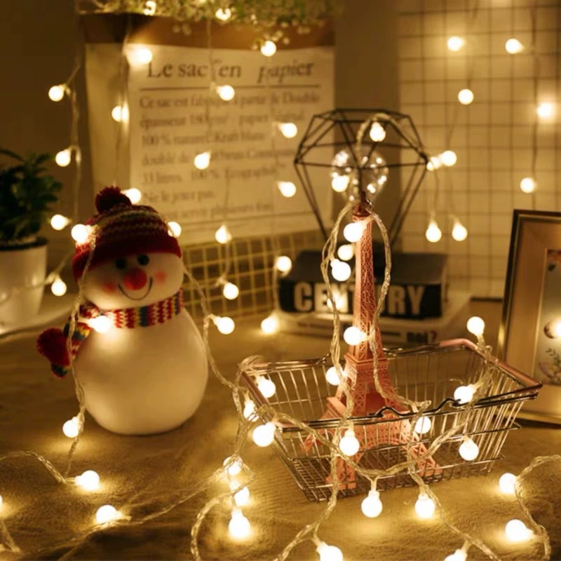 Настенные шкафы Декоративная светодиодная гирлянда декоративный свет Интернет знаменитость девушка комната маленький цветной свет Рождество Свадьба Звездный свет