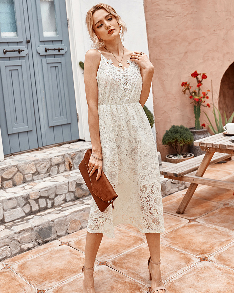 women s summer lace fairy dress waist sexy skirt NSKA1339