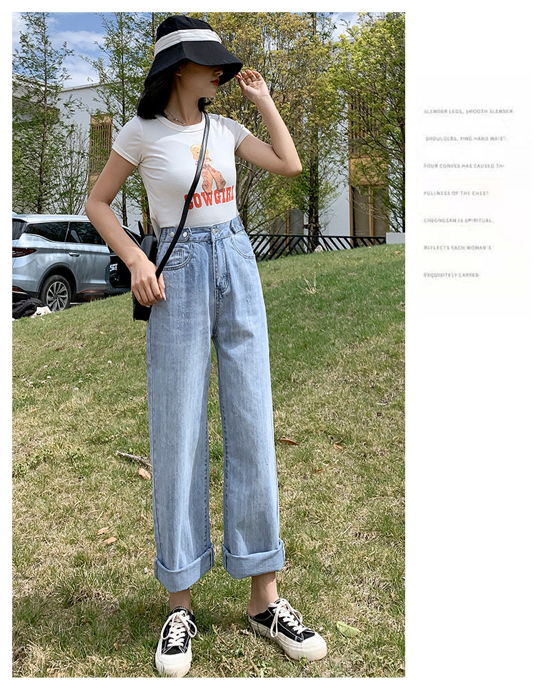 Pantalon léger femme en coton - Ref 3430253 Image 18