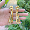 Zirconium, copper earrings, internet celebrity, french style, wholesale, European style