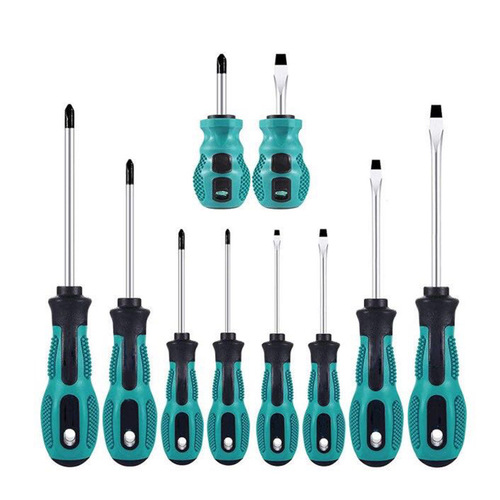 Cross-shaped multi-function screwdriver with magnetic matching screwdriver mini screwdriver manufacturer wholesale