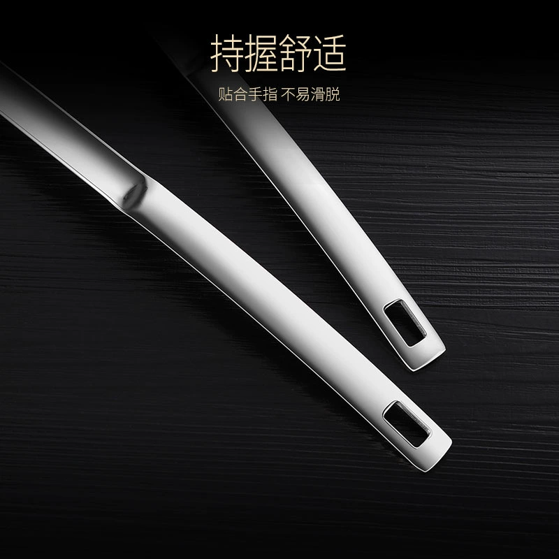 铭威 304 нержавеющая сталь ложка-решетка для супа, кастрюля, расширенная ручка, жаропрочная ложка-решетка