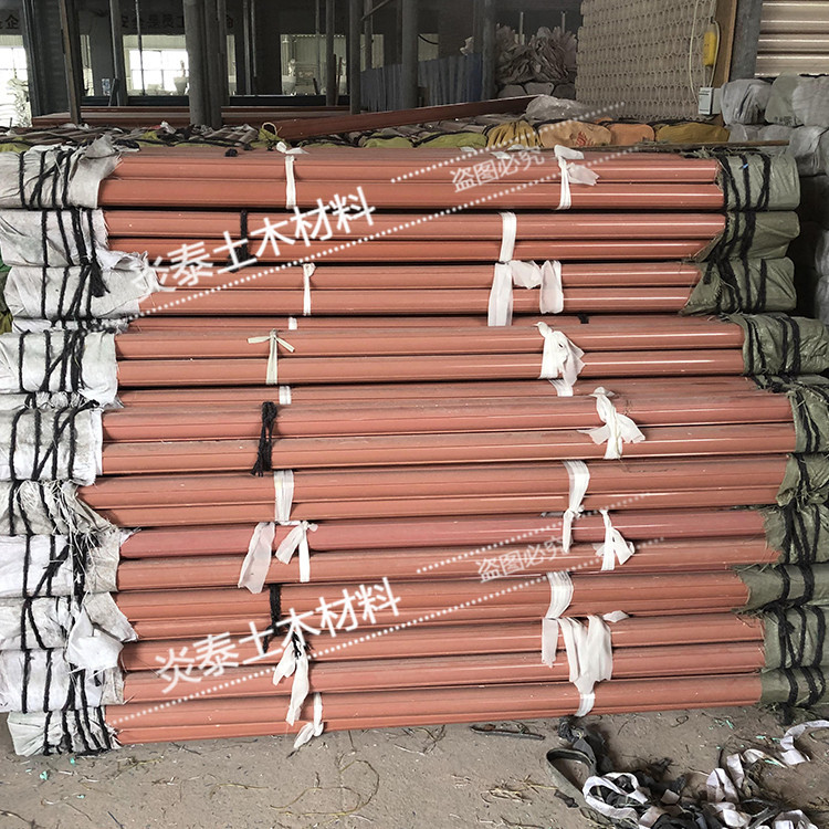 PVC测斜管精度70*5*2边坡支护圆型U型测斜管 70测斜管