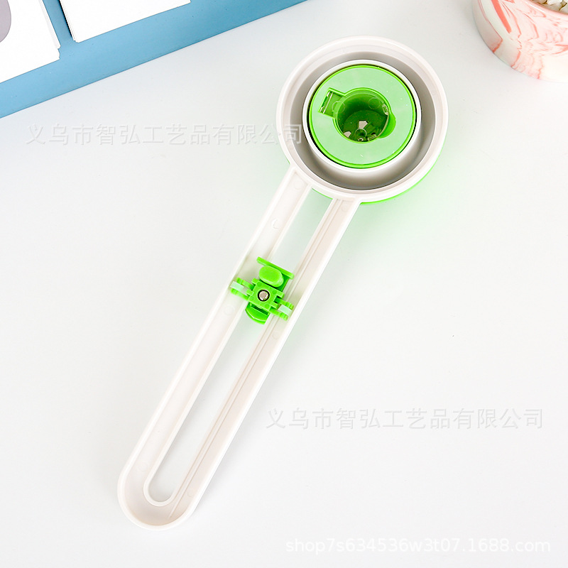 Cortador redondo cortador de papel redondo cuchillo redondo estudiante mano cuenta tarjeta de felicitación DIY redondo arte cuchillo