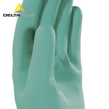 Delta 201846 guantes antiquímicos de nitrilo VE846 guantes antiquímicos de trabajo de protección contra ácidos y álcali