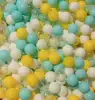 Horse green+white+yellow+transparency