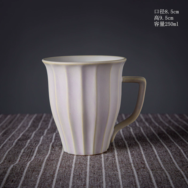 Alien ceramic cup high -value coffee cup retro Mark cup cross -border supply irregular cup rough pottery cup