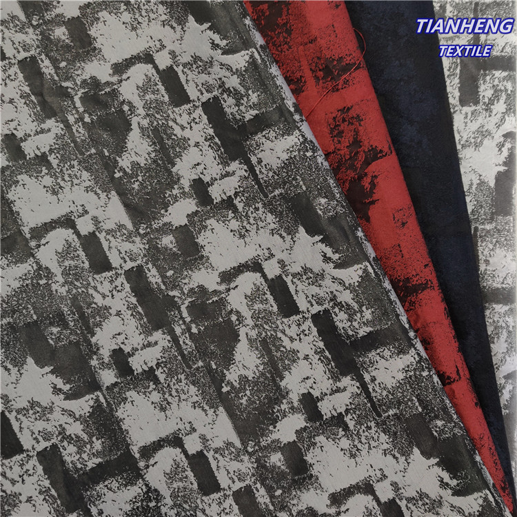 H-9055#春秋暗纹几何提花  女装童装西装风衣外套连衣裙DIY手作布