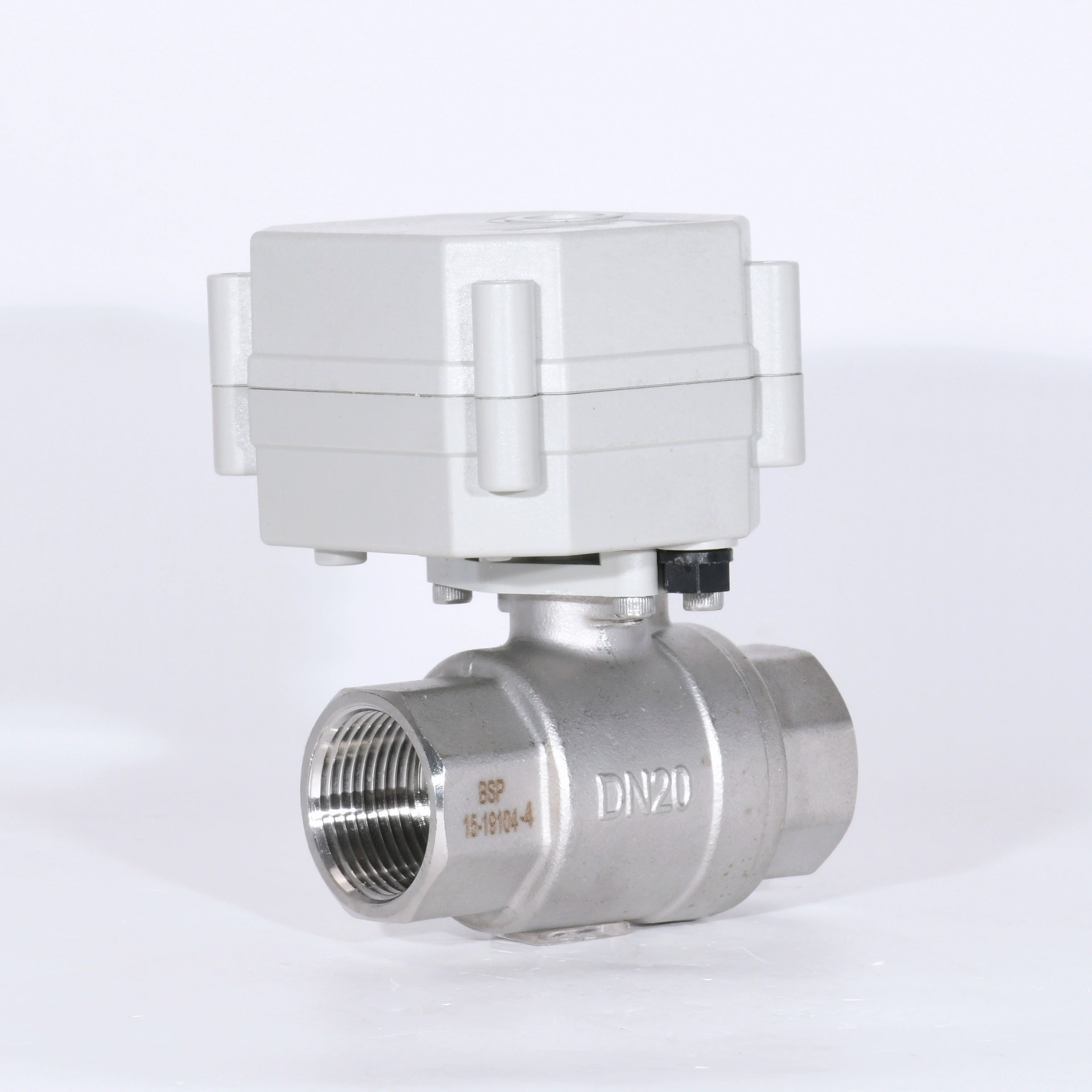 6-точечный миниатюрный пропорциональный регулирующий клапан 304 из нержавеющей стали, прямой пропорциональный регулирующий электрический клапан TONHE DN20