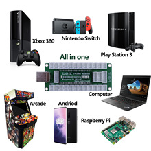 PC/PS/XBOX360/SWITCH/Raspbrry pi Android游戏控制板 街机芯片