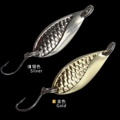 Factory wholesale long-distance casting metal lure fake lure half-pattern Viper Snake fishing tackle lures flasher