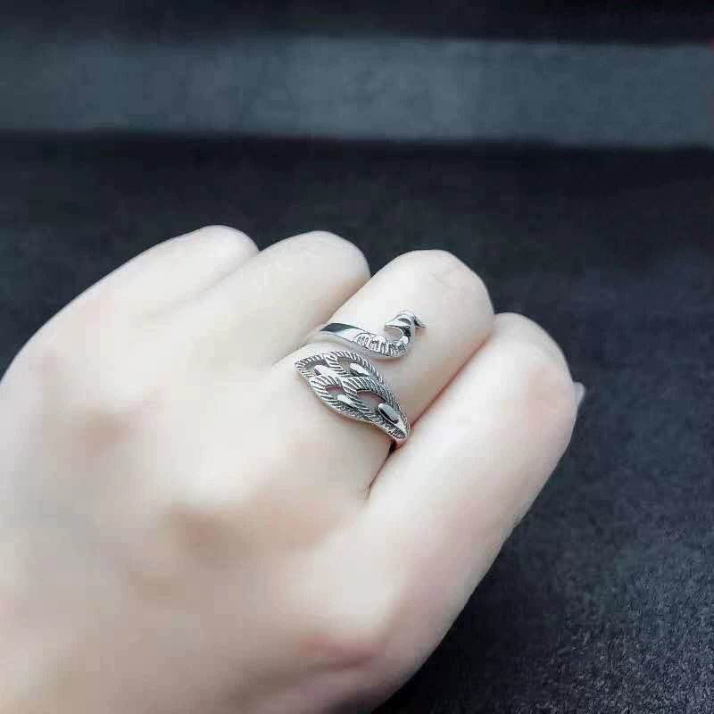 Эthnic три-dimensional retro ring, этнический стиль, простой и элегантный дизайн, на указательном пальце, прямая поставка с завода, оптовая