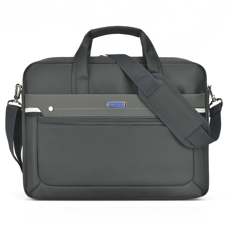 14-15inch Laptop Bag Korean Version Cross-Border Shoulder Bag Document Bag Gift Laptop Bag