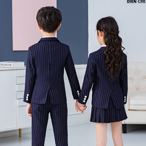 New spring and autumn clothing children's school uniforms British style suits kindergarten uniforms primary school students college style class uniforms performance clothes
