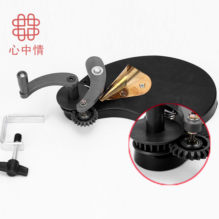 心中情 厂家直销 纹纸卷边纸卷边机器 花艺工具 细齿粗齿卷边机皱