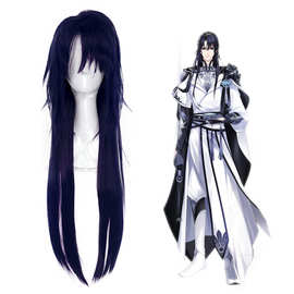 厂家现货批发 梦间集 青莲剑cosplay服男装古代古风剑客假毛假发