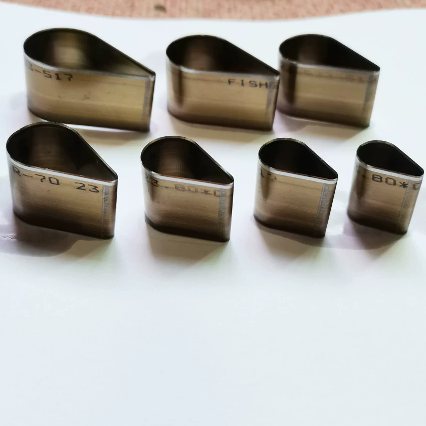 Кожаная форма для ножей ручной работы, кожаная форма для ножей, форма для лазерного ножа, полукруглая форма для квадратного подвесного ножа A32