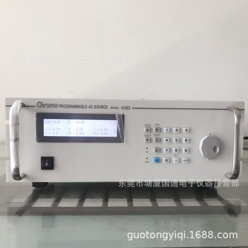 台湾Chroma 61602/61502可编程交流电源 1000W  AC稳压电源