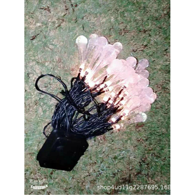 Especial transfronterizo para cadena de luz solar, luz de color de día de Navidad, luz led, bola de burbujas, luz de decoración de campamento al aire libre al por mayor