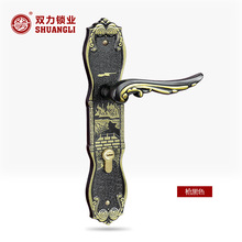 yiwu wenzhou shuanglilocks door handle 85mm aluminum/zinc