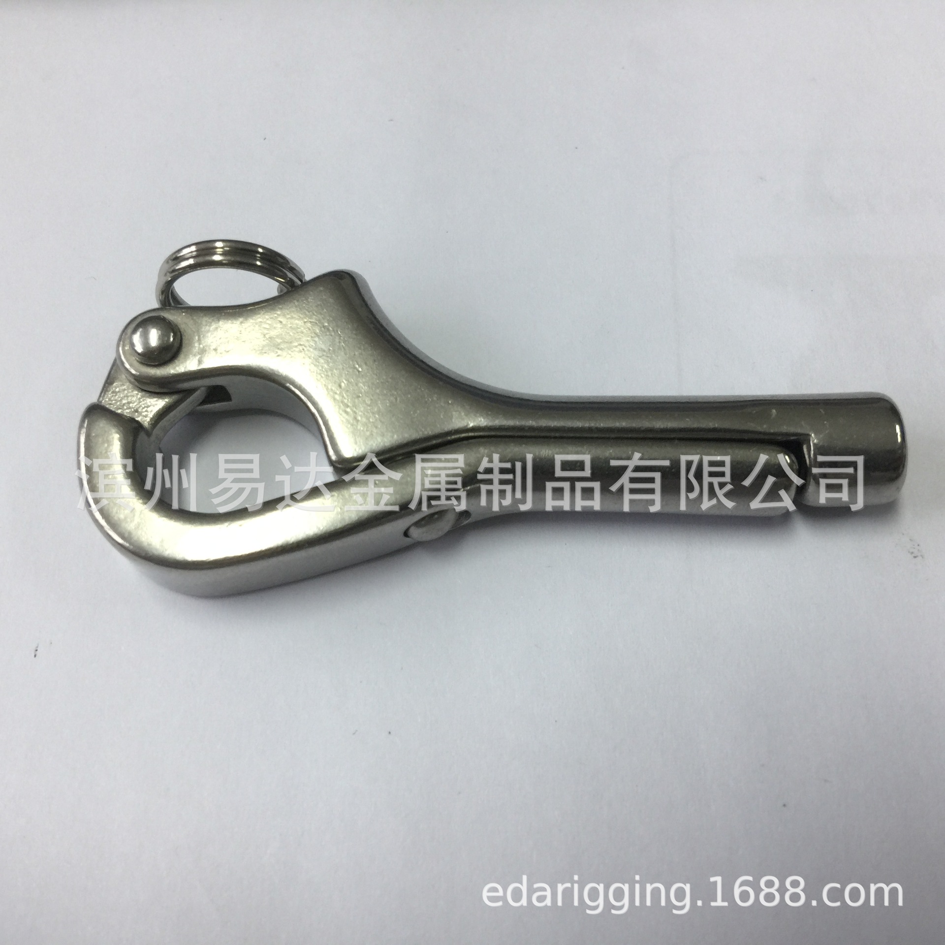 不锈钢鹅头钩 316船门吊钩  现货直供 鹈鹕钩 枪式快速弹簧释放钩