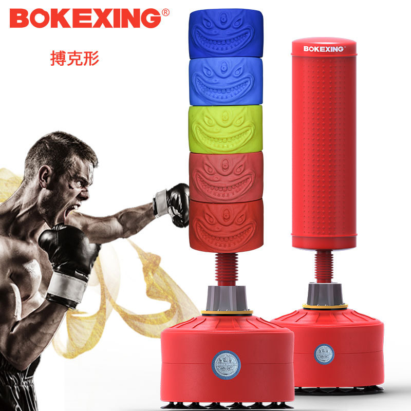 Boxing Punching Bag in the Shape of a Shark, Silicone, Upright, Non-Tipping, Sandbag, Martial Arts Training Equipment, Anti-Tip Spherical Shape