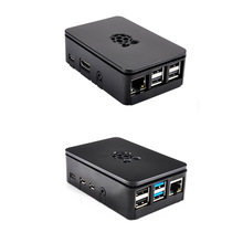 树莓派2代3代4代Raspberry Pi 2B 3B 3B+ 4B外壳盒子可安装风扇