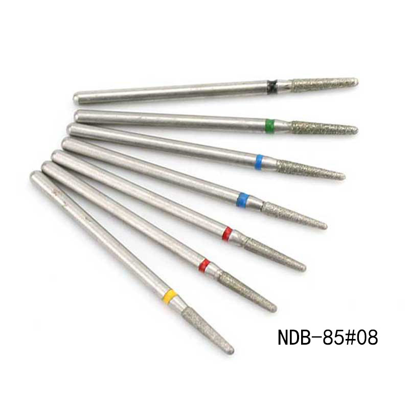 Herramientas de uñas de dedo 7 piezas traje de plata cabeza de molienda de acero de tungsteno diamante removedor de uñas máquina de molienda cabeza de molienda