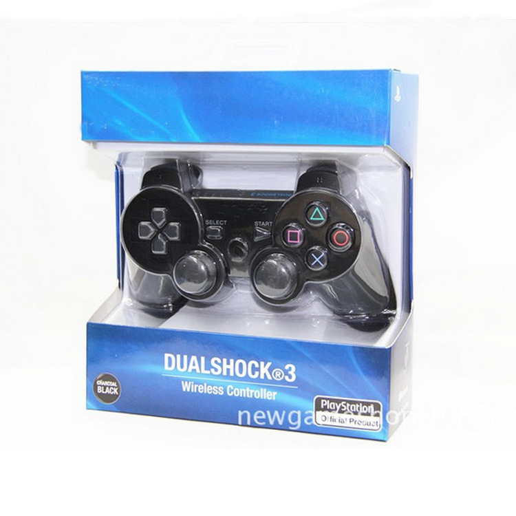 Cross-border wholesale PS3 host gamepad game controller Bluetooth wireless controller shaftless vibration