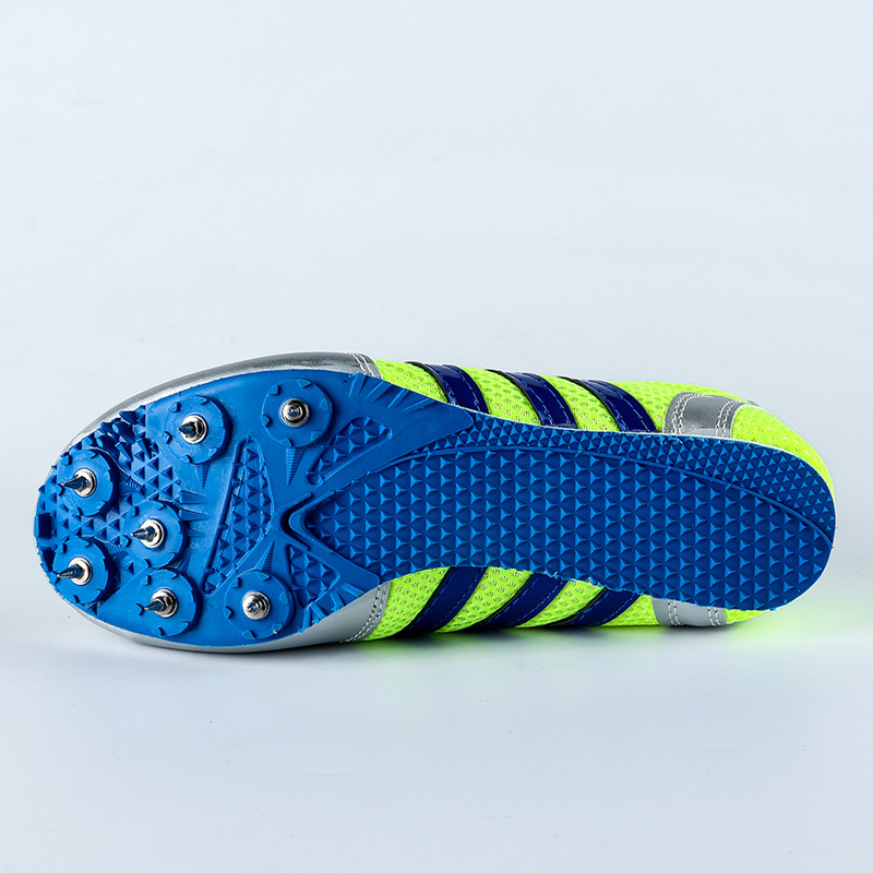 Zapatos de uñas pista y campo Sprint Deportes de los hombres deportes al aire libre zapatos de uñas de las mujeres de longitud media corriendo zapatos de salto largo Escuela de admisión zapatos de uñas