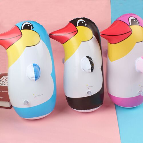 Summer Hot Sale Thickened New Colorful Penguin Tumbler Children's Toys Wholesale Supermarket Advertising Promotional Gifts