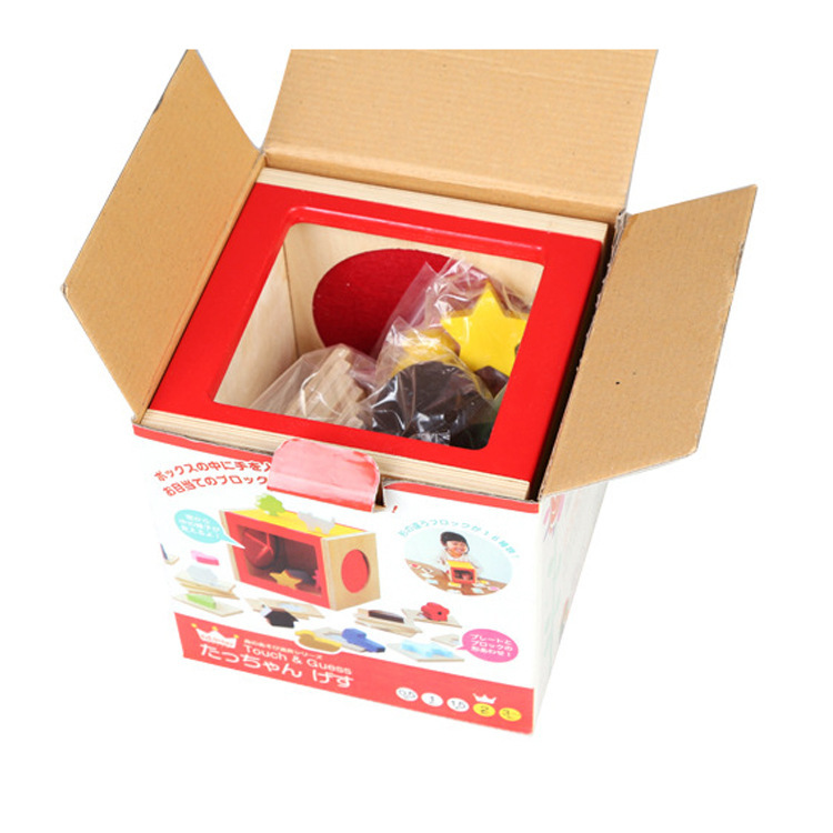 Transfronterizo DE LOS NIÑOS Montessori táctil sensorial caja de color entrenamiento material didáctico toque Flip juguetes educativos para niños cognitivos