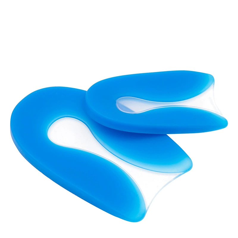 Silicone insoles, men's high comfortable heel sticker, wholesale