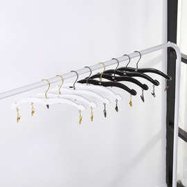 服装店透明水晶衣架亚克力衣挂衣撑裤架晾衣架加工定制轻奢收纳