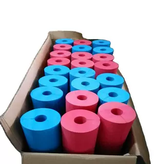 彩色EVA管 泡棉NBR橡塑海绵手把套加工成型蓝色黑色白色 EVA圆管
