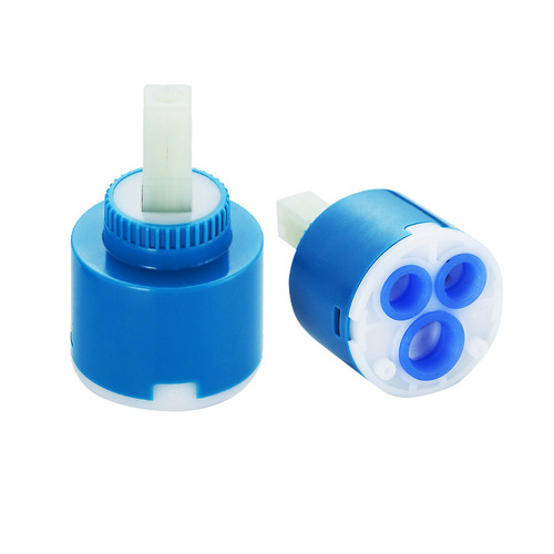 Factory wholesale ceramic valve core mixing valve single handle hot and cold water faucet core hardware accessories durable