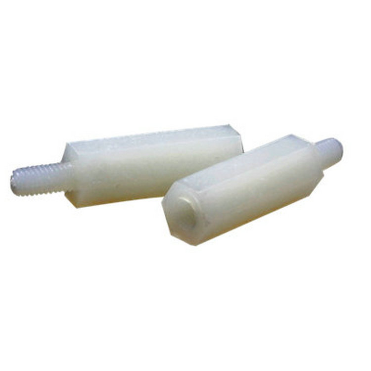 厂家 塑胶隔离柱 绝缘支撑柱 尼龙隔离柱 尼龙六角柱MTPM318